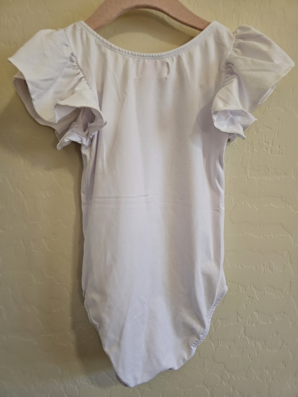 Halloween Girls Disney Check White Leotard 4T - Picture 2 of 2
